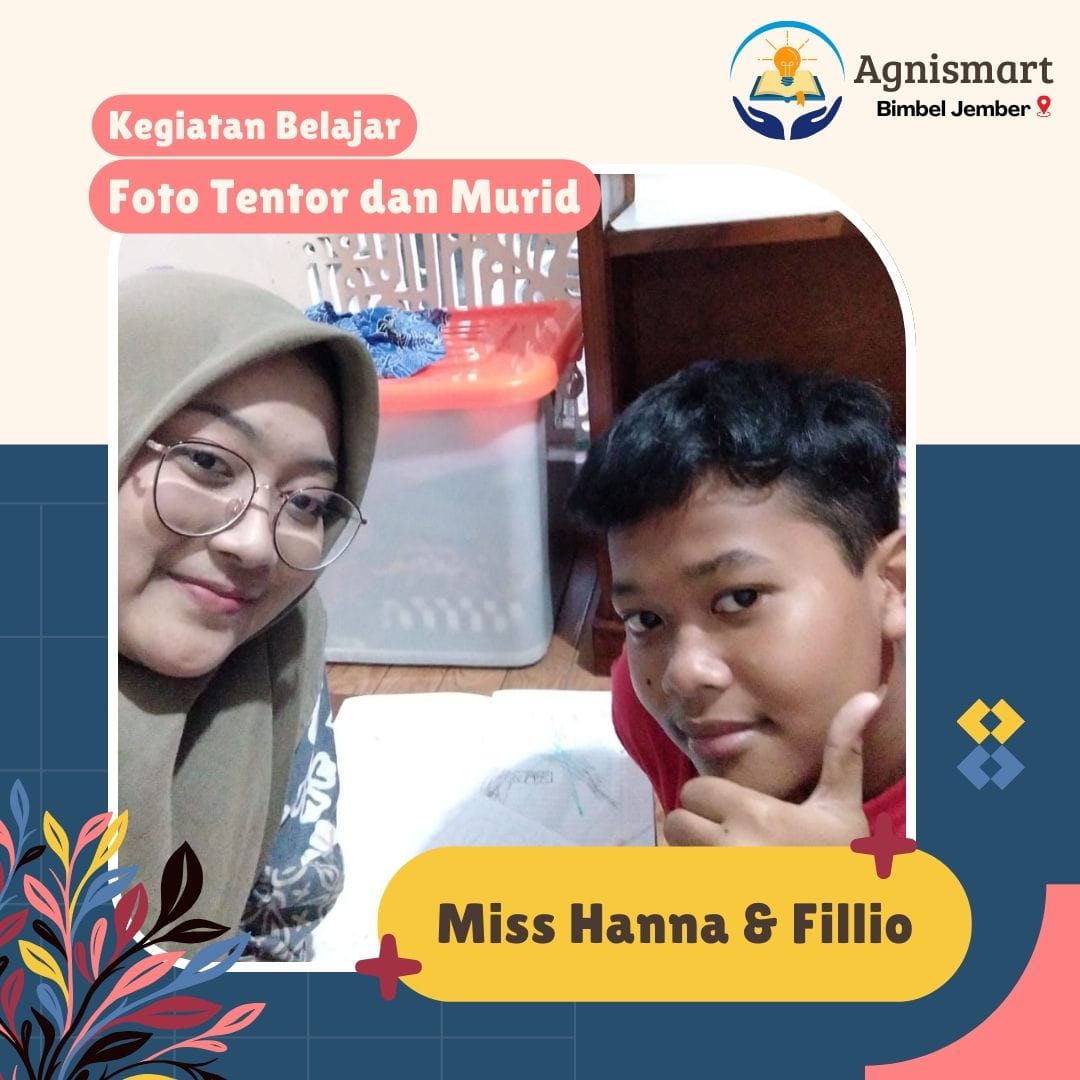 Foto Fillio Bersama Miss Hanna